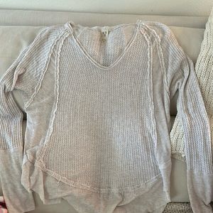 Free People light sweater size medium